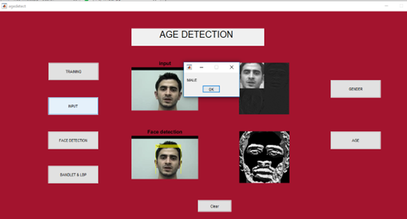Detection of Gender with GUI
